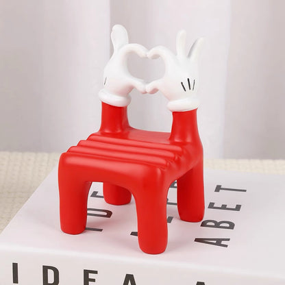 Mickey Love Chair Phone Holder