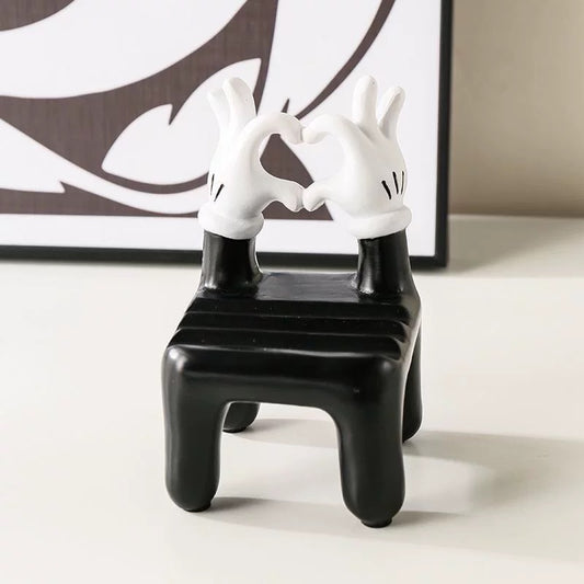 Mickey Love Chair Phone Holder