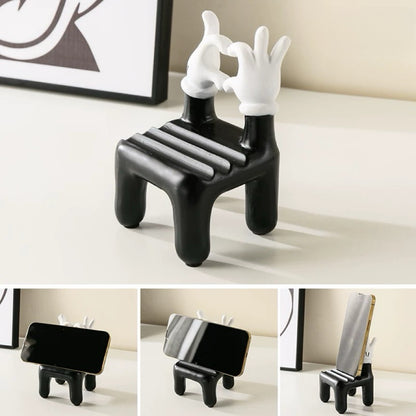 Mickey Love Chair Phone Holder