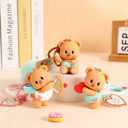 Adorable Butterbear Keychain - Perfect for Gifts & Collections