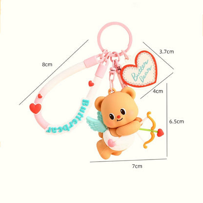 Adorable Butterbear Keychain - Perfect for Gifts & Collections